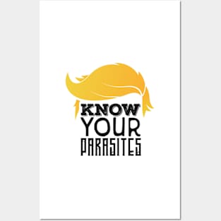 Know Your Parasites Anti Biden,Funny Biden shirt Posters and Art